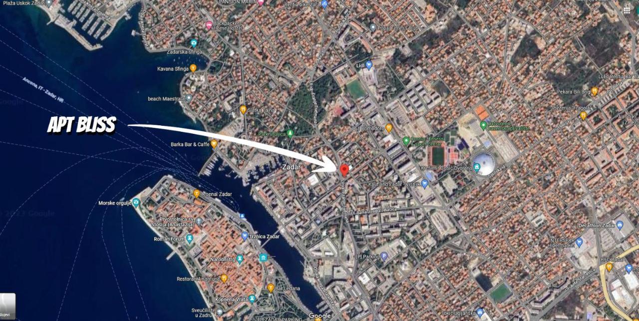 Bliss Apartment Zadar Exterior photo